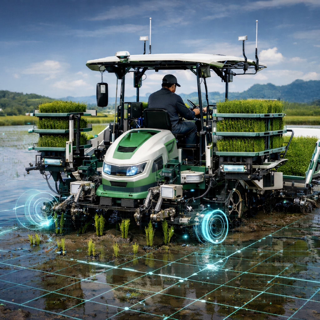 机插秧与机抛秧作业监测